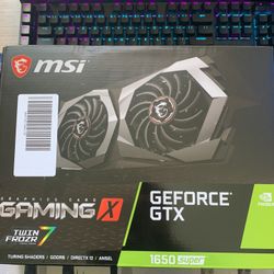 Brand New Sealed MSI 1650 Super