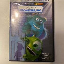 Monsters,inc DVD 