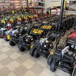 Pressure Washers 2900 Psi And up Too 4400 Psi 