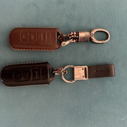 Mazda CX5(2017 To 2019)  - Key Fob Covers  Genuine Leather 