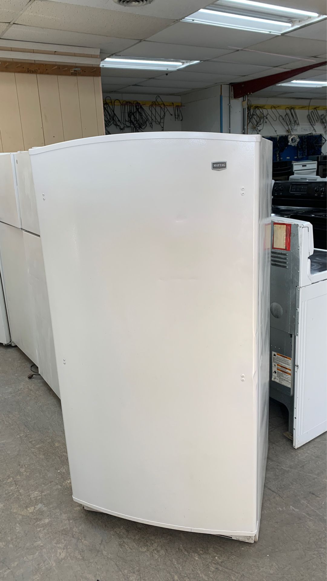 Maytag 15.7 cu. ft. Frost Free Upright Freezer in White
