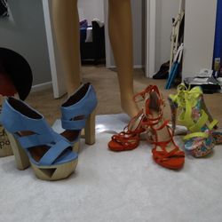 Ladies High Heels Several Pairs Contact With???