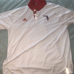 FAU Adidas White Polo Shirt; Men’s 2XL