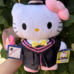 Hello Kitty Graduation Plushie