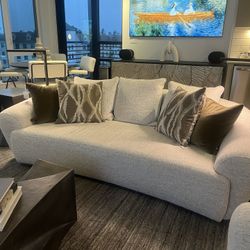 Sofa And Two Chairs Set High End 