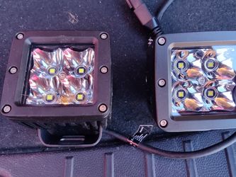 2pc 24w 3" Utv Rzr Atv LED Cube Spot Fog Driving Lights