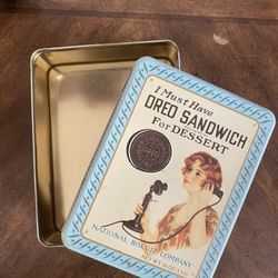 Vintage Oreo Tin