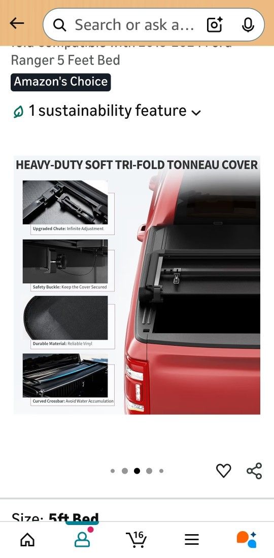 truck bed tonneau cover