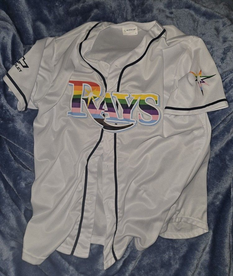 Tampa Bay Rays Adult XL Baseball Jersey