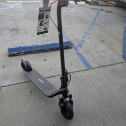 This is a Segway Ninebot E2 Plus II Electric Kickscooter in black