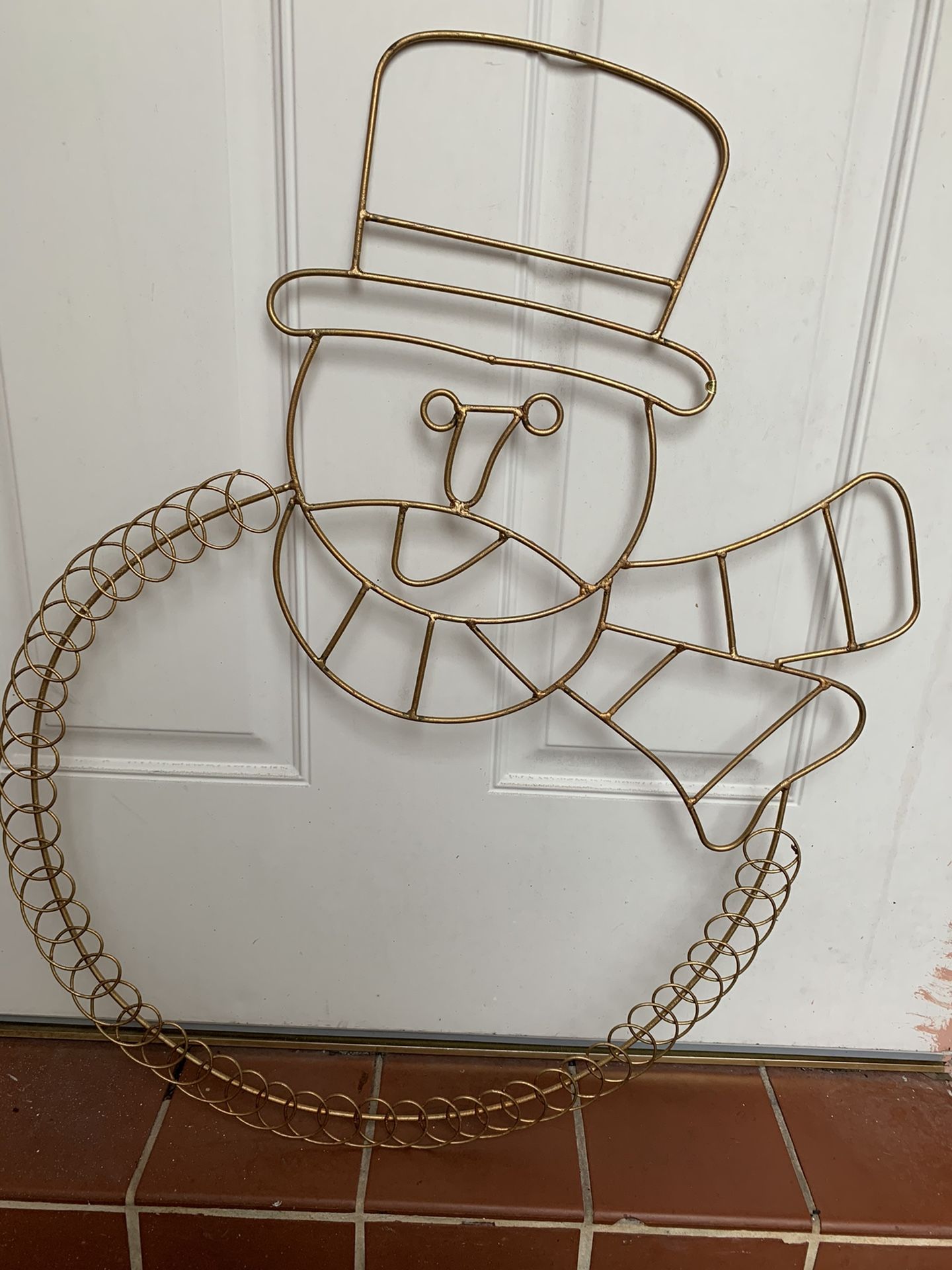 Christmas metal hangings (4 different ones)