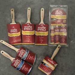 WOODSTER PRO paint Brushes 