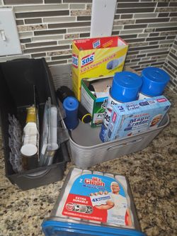 Under the sink items