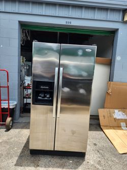 Whirlpool Stainless Steel Side By Side Refrigerator