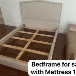 Queen Bed Frame With Mattress