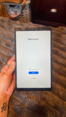 Samsung Galaxy Tab A7 Lite W/ Case and Keyboard