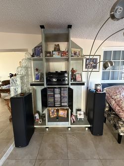 Custom made entertainment center