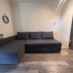 Gray Day Bed With Storage 