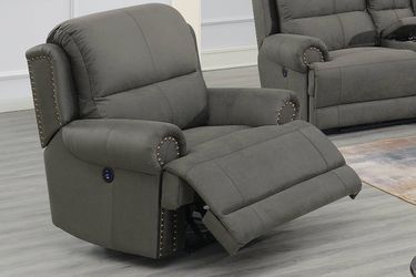 Powered Recliner @Elegant Furniture