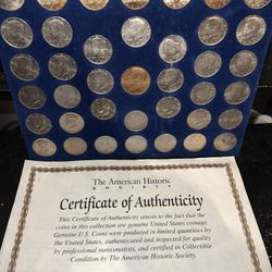 Half Dollar Coins Set