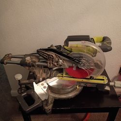 Ryobi 10 Amp 7 1/4  Sliding Miter Saw