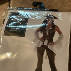 Brand New Women's LARGE Shipwrecked Pirate costume
