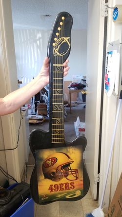 49ers guitar decoration