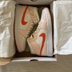 Womens Jordan 1 Mid Courderoy Brand New