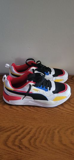 Puma X- Ray 2 Square Amarillo Multicolor 374108-85 Trainer Sneakers Size 12/ Pre-owned