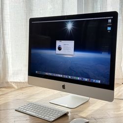 iMac 27” (Late 2012)  1TB HDD Fusion, 24GB RAM. Intel Processor 