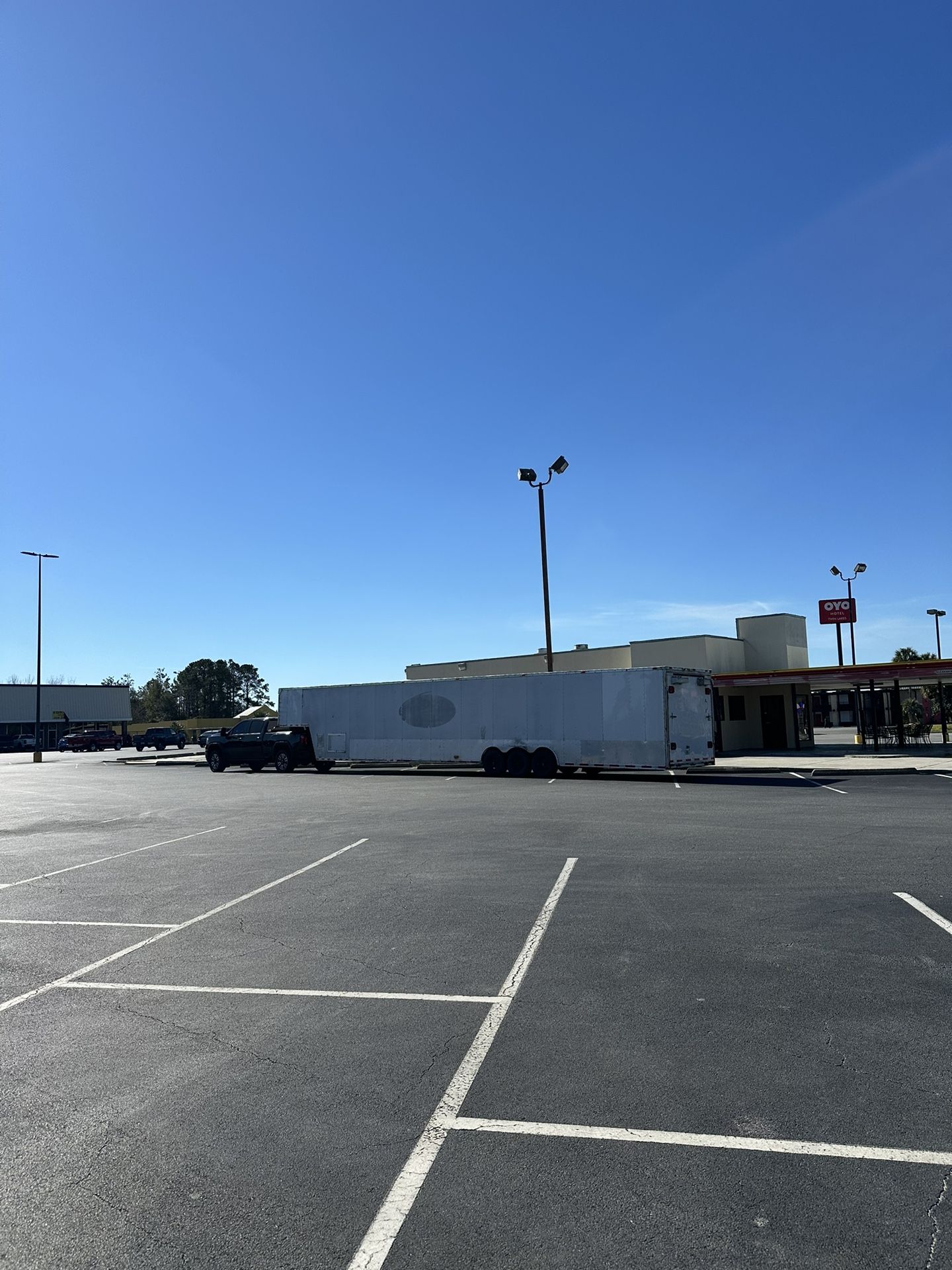 45’ Gooseneck Enclosed Trailer - Car Hauler 