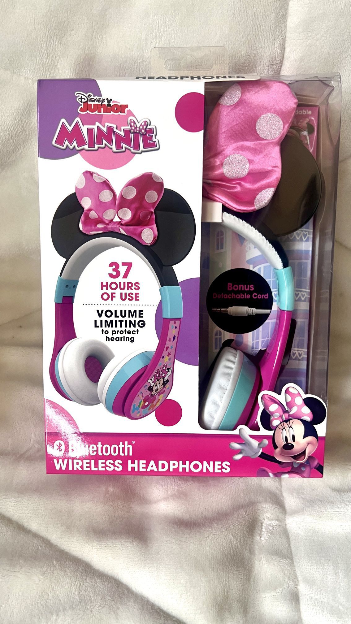 Minnie Mouse Wireless Headphones 
