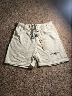 Oatmeal grey essential shorts