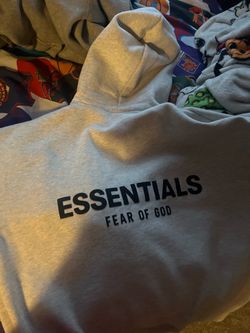 Fear of god essentials hoodie