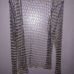 Beaded Cardigan sz M/L  $10