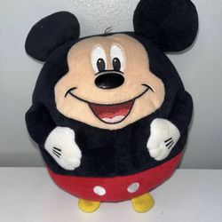TY Inc. Disney 2013 Mickey Mouse Soft Plush Ball Shaped Stuffed Toy Collectible