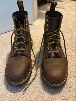 Dr. Martens Crazy Horse Leather Lace Up Boots