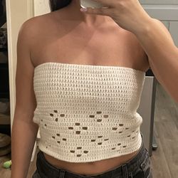 Handmade Crochet Tube Top