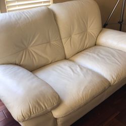 Leather Couch Set