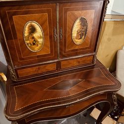 1920 French Made Desk Antique 