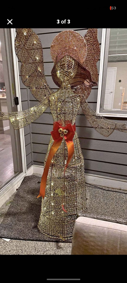 6 ft. LED Angel Holiday Yard Decoration