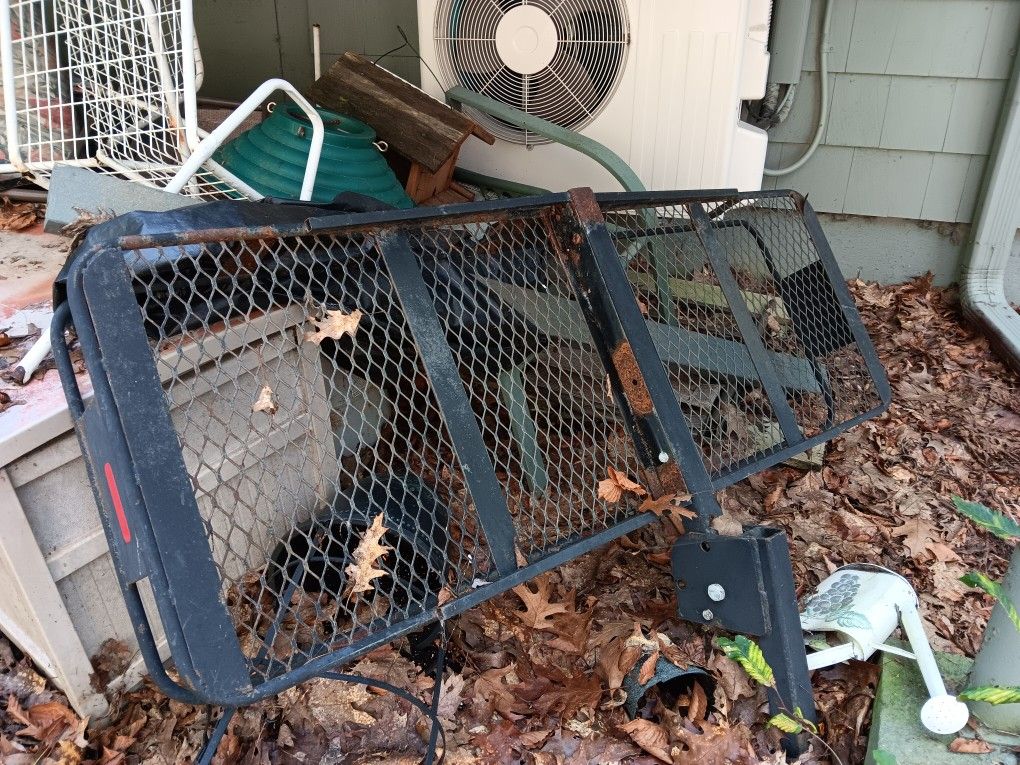 Bumper Mounted Cargo Carrier For Hitch