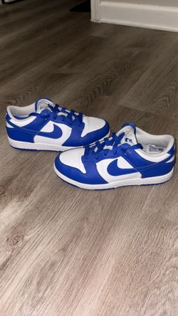Nike Dunk Low White Royal Blue Sneakers