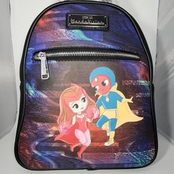 Loungefly Disney Marvel WandaVision Chibi Static Mini Backpack