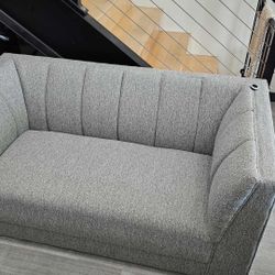 Grey Sofa (Love Seat) , Brand : George Oliver