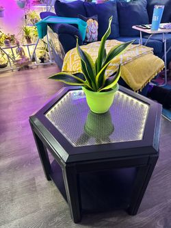Hand-Renovated Modern Accent Table