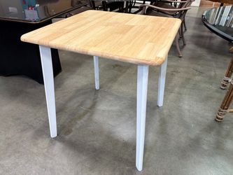Petite Wooden Farmhouse Style Dining Table
