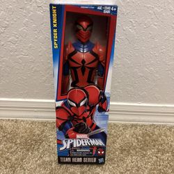 Marvel Spider-Man: Spyder Knight Titan Hero Series Action Figure 