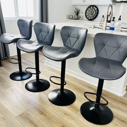 Modern bar stools set of 4