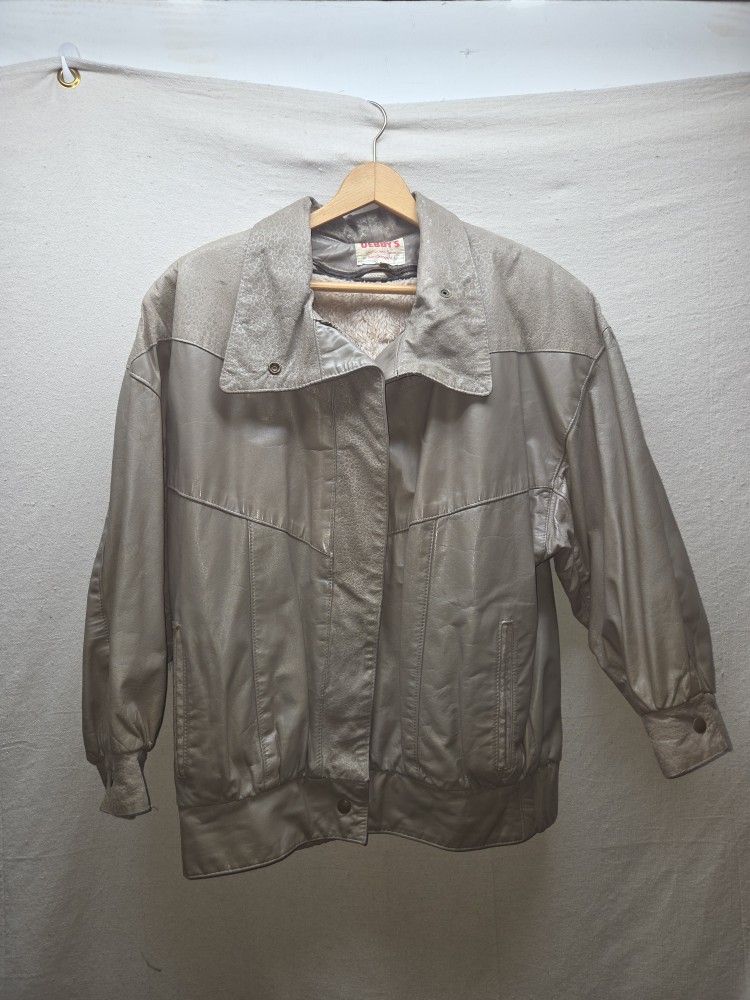 Vintage Ladies Leather Jacket